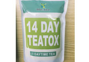 出口14天排毒�p肥茶去脂肪非洲英文包�b批�l定制三角包